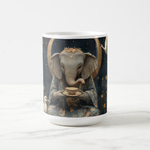 Mug Tea Party mystique d'éléphants sous la lune de cro