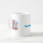 Mug Tea‑Rex – Cartoon Dino mit Tee | (Devant gauche)