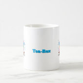 Mug Tea‑Rex – Cartoon Dino mit Tee | (Centre)