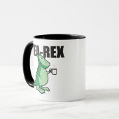 Mug Tea-Rex Dinosaur Mème (Devant gauche)