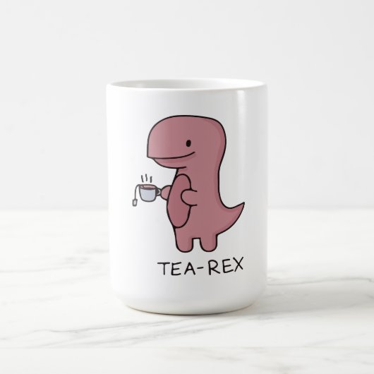 Mug Tea-Rex, Dinosaure mignon, Dino Amoureux (Centre)