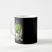 Mug Tea Rex Drôle T-Rex Dinosaur Plaisanterie (Devant gauche)
