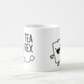 Mug Tea Rex Tea Sac Drôle Pun Carton (Centre)
