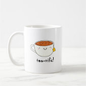 Mug Tea-rrific Funny Cup De Thé Pun (Gauche)