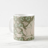 Mug Tea Set et Hibiscus Taupe Floral (Devant gauche)