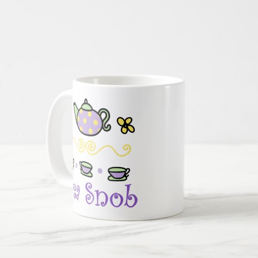 Mug Tea Snob (Devant gauche)
