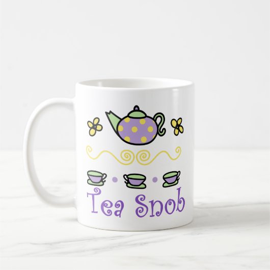 Mug Tea Snob (Gauche)