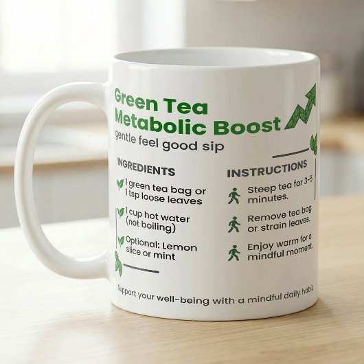 Mug Tea Steep Time Guide; Energy Boost Recipe Tea