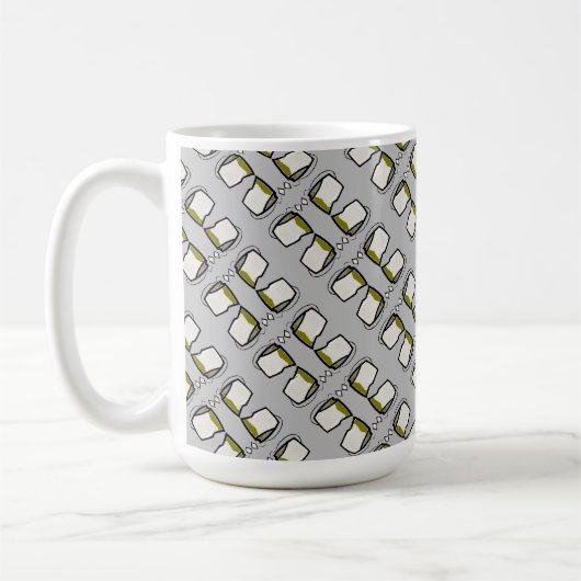 Mug Tea Tea Art numérique Design (Gauche)