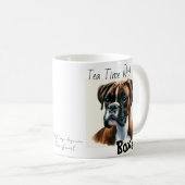 Mug Tea Time Avec Mon Boxer Personnaliser (Devant droit)