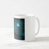 Mug Tea time avec une fille rêveuse (Devant droit)