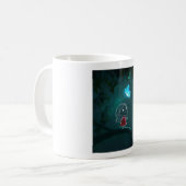 Mug Tea time avec une fille rêveuse (Devant gauche)