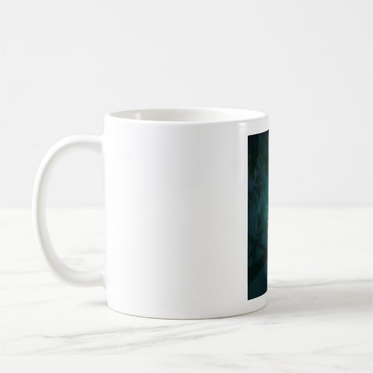 Mug Tea time avec une fille rêveuse (Gauche)