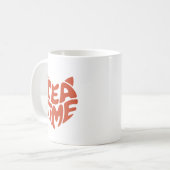 Mug Tea Time Chat Face (Devant gauche)