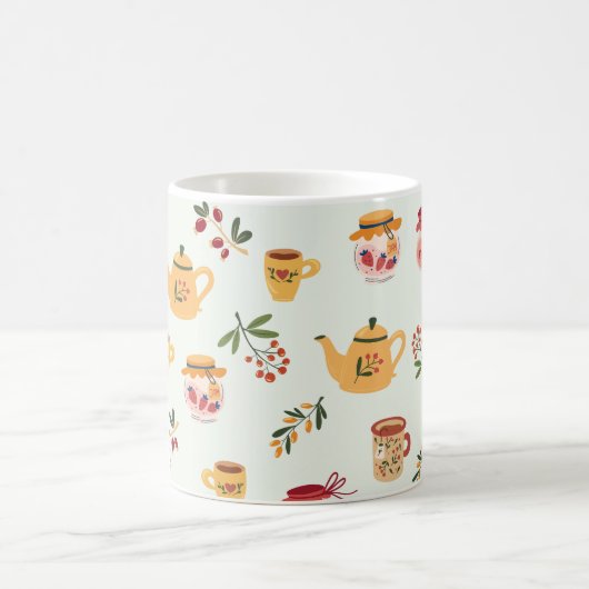 Mug Tea Time Motif sans faille (Centre)