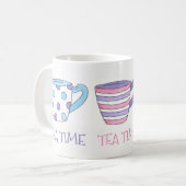 Mug Tea Time Tea Party Pastel (Devant gauche)