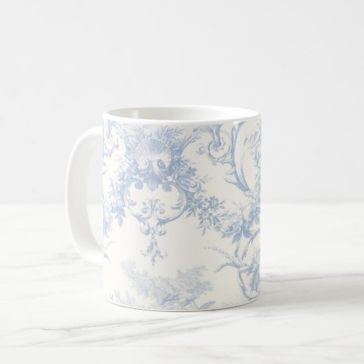Mug Tea Time Toile (Devant gauche)