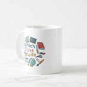 Mug Teach Love Inspire (Devant gauche)