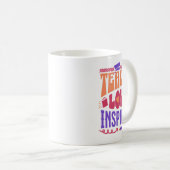 Mug Teach Love Inspire - Inspiration de l'enseignant A (Devant droit)