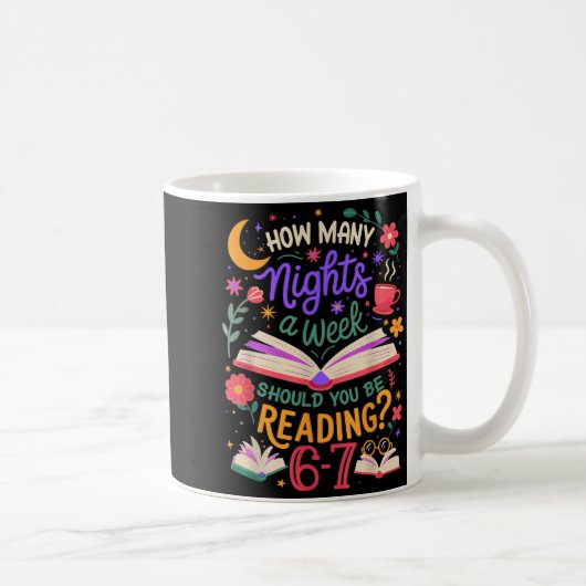 Mug Teacher 67 How Many Nights A Week Should You Be Re (Droite)
