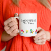 Mug Teacher Appreciation Teach Inspire Repeat Custom