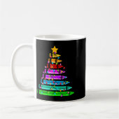 Mug Teacher Christmas Crayon Tree Student Pajama Chris (Gauche)