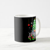 Mug Teacher Gnome Christmas Pajamas Matching Family Gr (Devant droit)