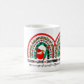 Mug Teacher Love Inspire Principal Assistant Noël (Centre)