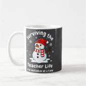 Mug Teacher Surviving The Teacher Life, One Meltdown A (Gauche)