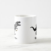 Mug Teachersaurus Nom de professeur drôle de dinosaure (Centre)