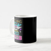 Mug Teaching Is My Jam Funny Retro Teacher Back To Sch (Devant gauche)