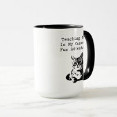 Mug Teaching Math Fun Adventure Educator Life (Devant droit)