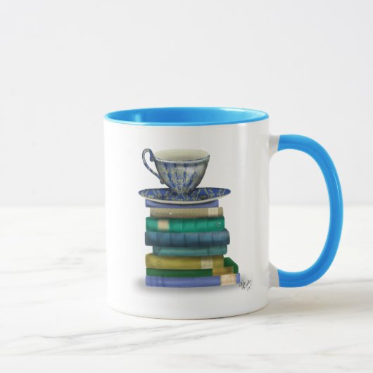 Mug Teacup et livres (Droite)