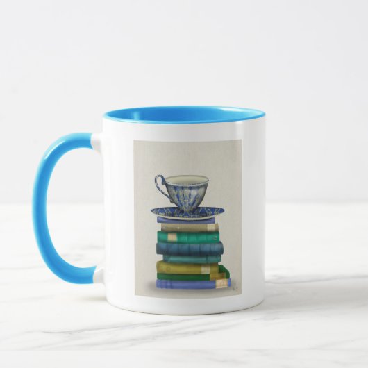 Mug Teacup et livres 2 (Gauche)