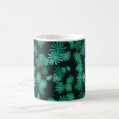 Mug Teal Daisies (Centre)