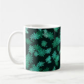 Mug Teal Daisies (Gauche)