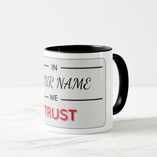 Mug Team Appreciation Design (Devant droit)