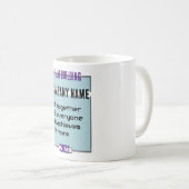 Mug "Team Building" Café-Mug personnalisable (Devant droit)