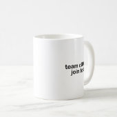 Mug Team C00lkidd Join Today Kids Funny Quote Cool Kid (Devant droit)