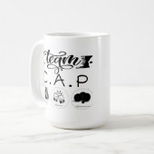 Mug Team C.A.P Camping Apéro Pétanque (Devant gauche)