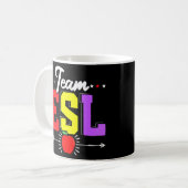 Mug Team Esl English As Second Language Enseigner En L (Devant gauche)