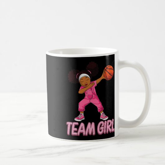 Mug Team Girl Bysketbyll Bbyll Joueur (Droite)