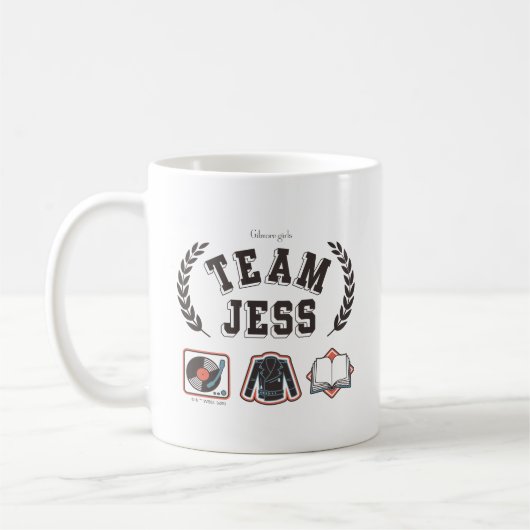 Mug Team Jess Conception Gilmore Girls (Gauche)