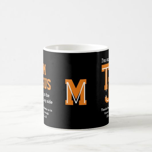 Mug TEAM JESUS Christian Monogram (Centre)