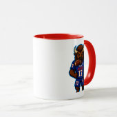 Mug Team JESUS Football 17 - Christian (Devant droit)