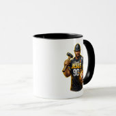 Mug Team JESUS Football 90 - Christian (Devant droit)