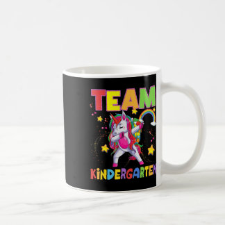 Mug Team Kindergarten Dabbing Unicorn Retour À L'École
