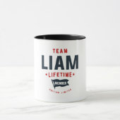 Mug Team Liam Lifetime Membre Funny Nom Liam (Centre)