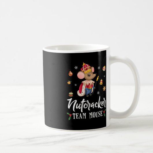 Mug Team Mouse Nutcracker Noël Danse Amusante Soldat (Droite)