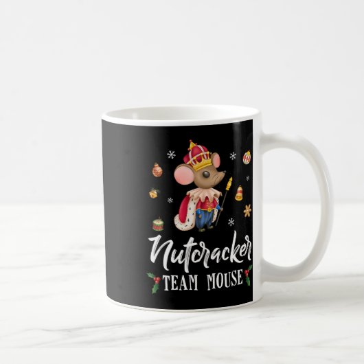 Mug Team Mouse Nutcracker Noël Danse Amusante Soldat (Droite)